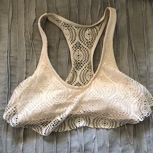 Lace swimsuit top